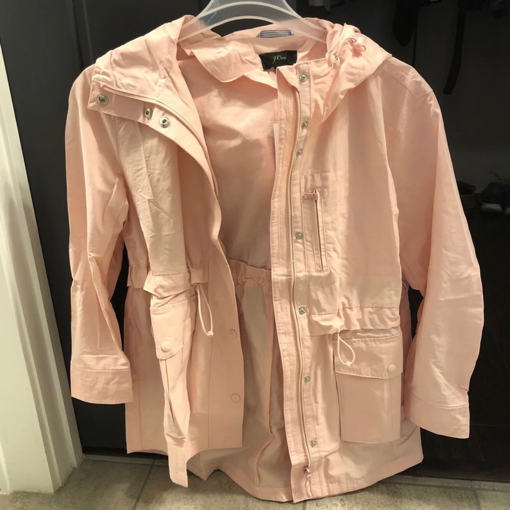 J.CREW PERFECT RAIN JACKET